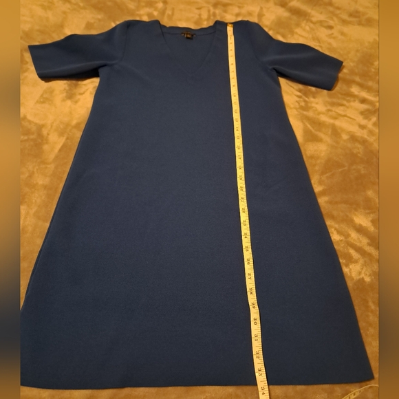 Ann Taylor elbow sleeve V-neck knit sweater dress size S. - Picture 7 of 9